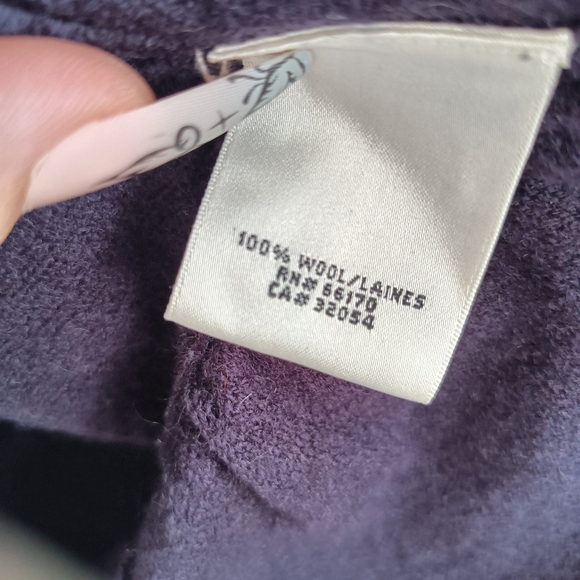 Purple Ruffles Anthropologie Sweater - Picture 6 of 6